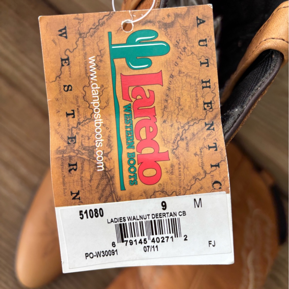 Laredo Women's Tan Western Boots